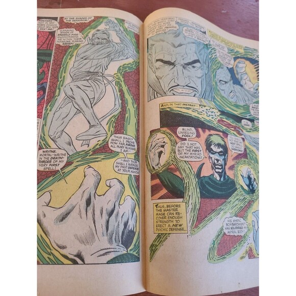 DOCTOR STRANGE #170 V (Marvel 1968) First Cover NIGHTMARE 12-cent Cover ADKINS - Picture 4 of 7